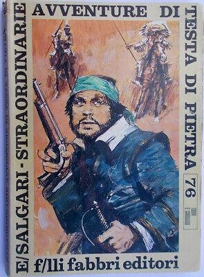 Straordinarie Avventure Di Testa Di Pietra - Emilio Salgari - copertina
