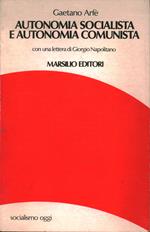 Autonomia Socialista E Autonomia Comunista