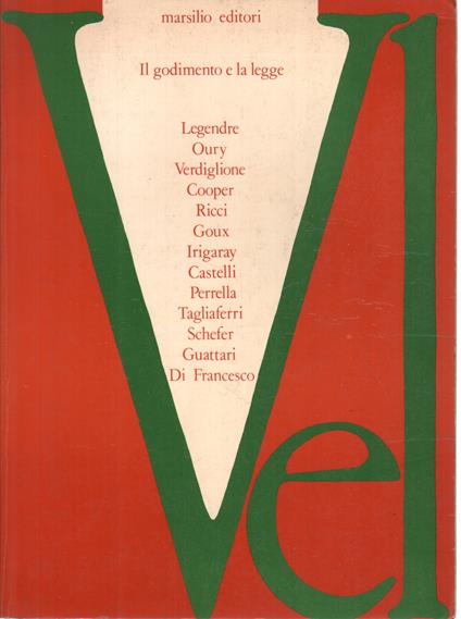 Godimento E La Legge - copertina