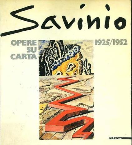 Opere Su Carta - Savinio - copertina