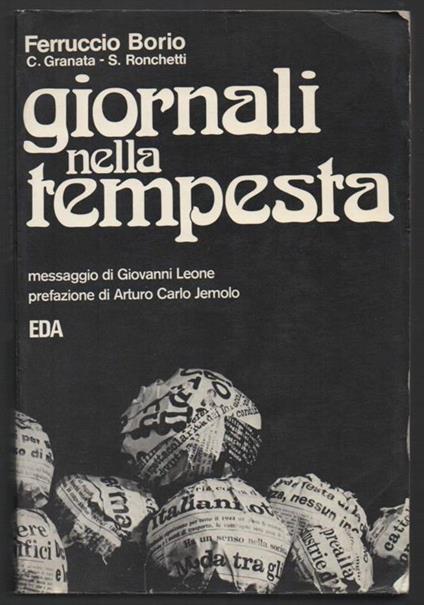 Giornali Nella Tempesta - copertina