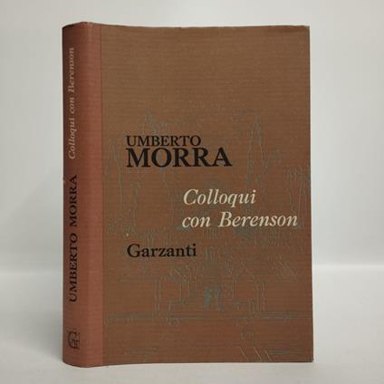 Colloqui Con Berenson - Umberto Morera - copertina