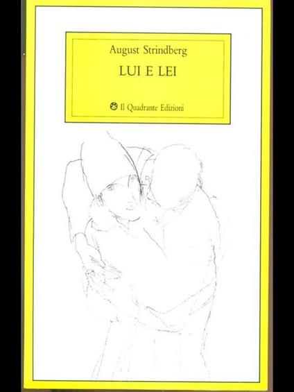 Lui E Lei - August Strindberg - copertina