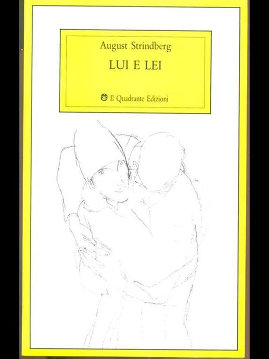 Lui E Lei - August Strindberg - copertina