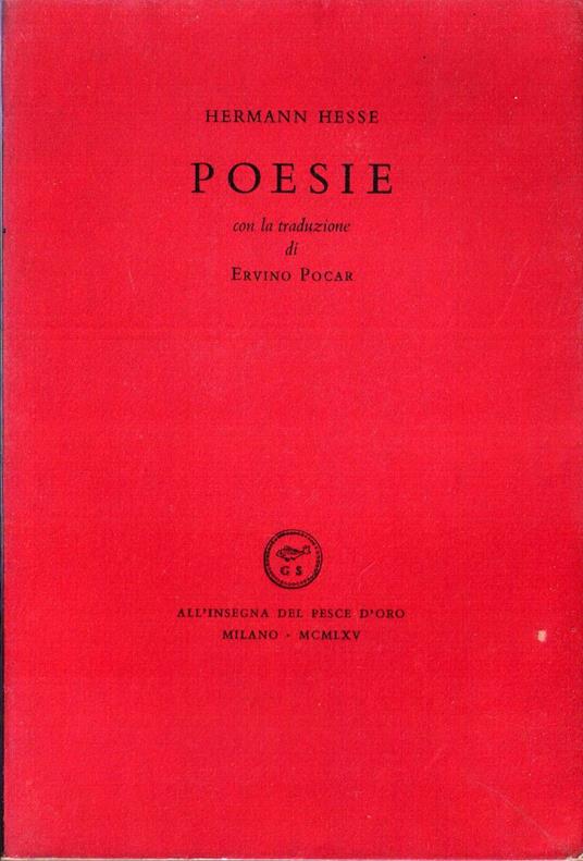 Poesie - Hermann Hesse - copertina
