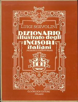 Dizionario Illustrato Degli Incisori Italiani Moderni E Contemporanei - copertina
