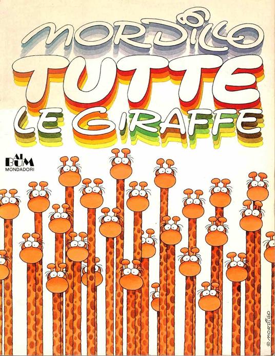 Tutte Le Giraffe - Guillermo Mordillo - copertina
