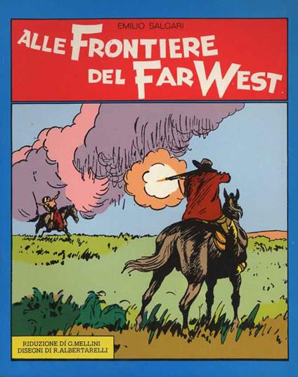 Frontiere Del Far West - Emilio Salgari - copertina