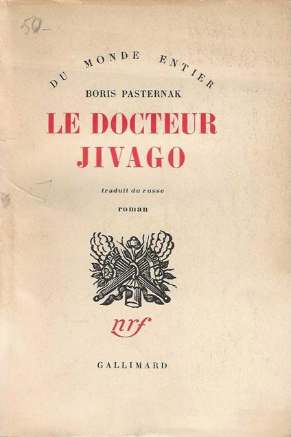 Le docteur Jivago - Boris Pasternak - copertina