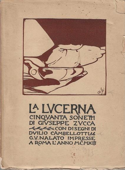 Lucerna - Giuseppe Zucca - copertina
