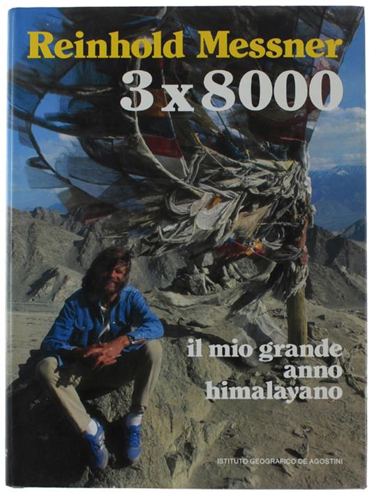 3X8000 - Reinhold Messner - copertina