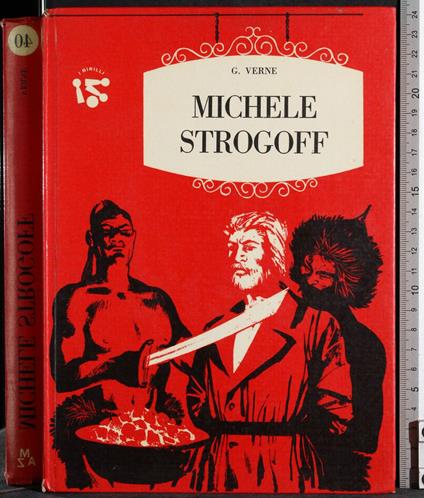 Michele Strogoff - Jules Verne - copertina