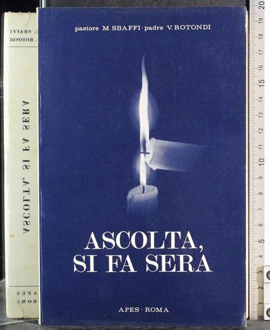 Ascolta, si fa sera - copertina