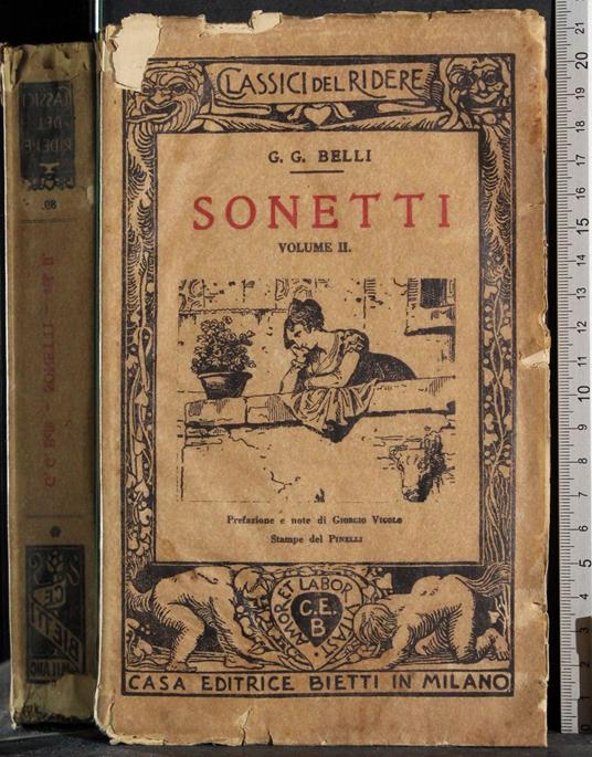 Sonetti Vol 2 - Bell - copertina