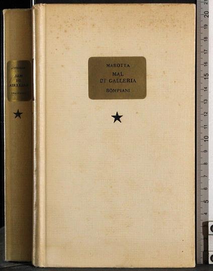 Mal di galleria - Giuseppe Marotta - copertina