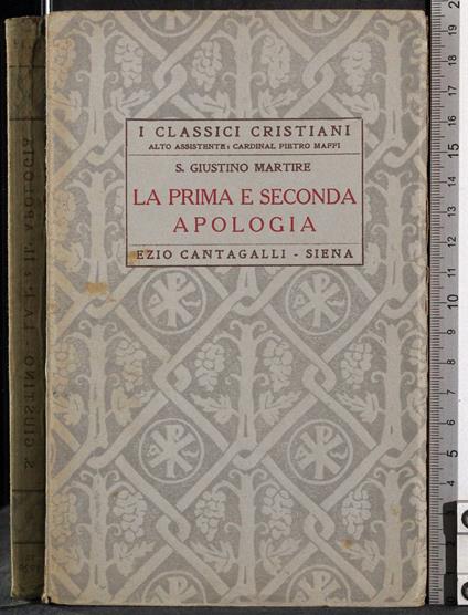 Classici cristiani. La prima e seconda apologia - copertina