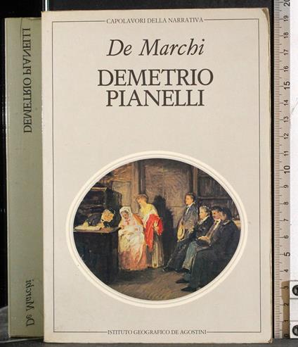 Demetrio Pianelli - V. De Marchi - copertina