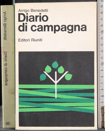Diario di campagna - Arrigo Benedetti - copertina