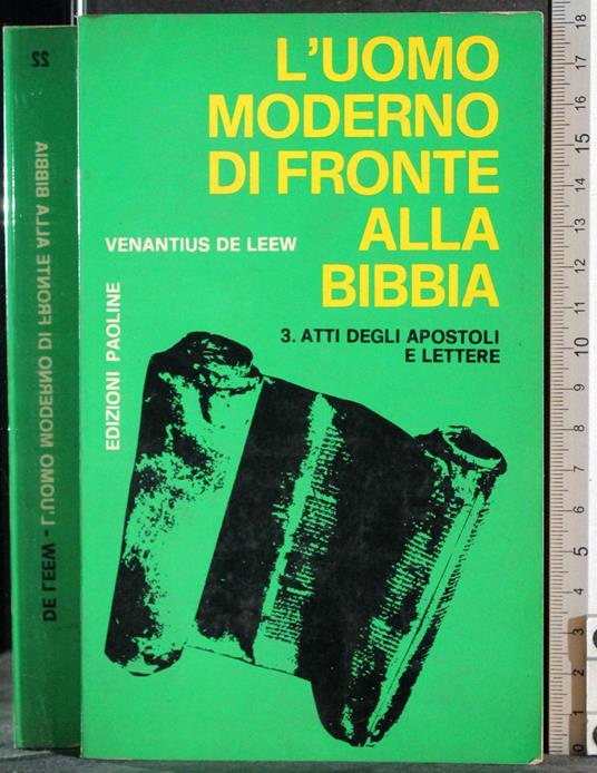 L' uomo moderno di fronte alla Bibbia - copertina