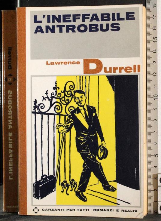L' ineffabile Antrobus - Lawrence Durrell - copertina