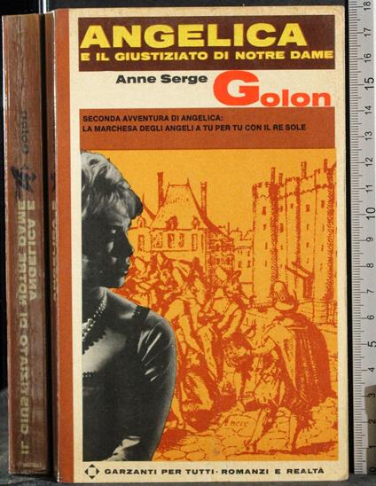 Angelica e il giustiziato di Notre Dame - Anne Golon - copertina
