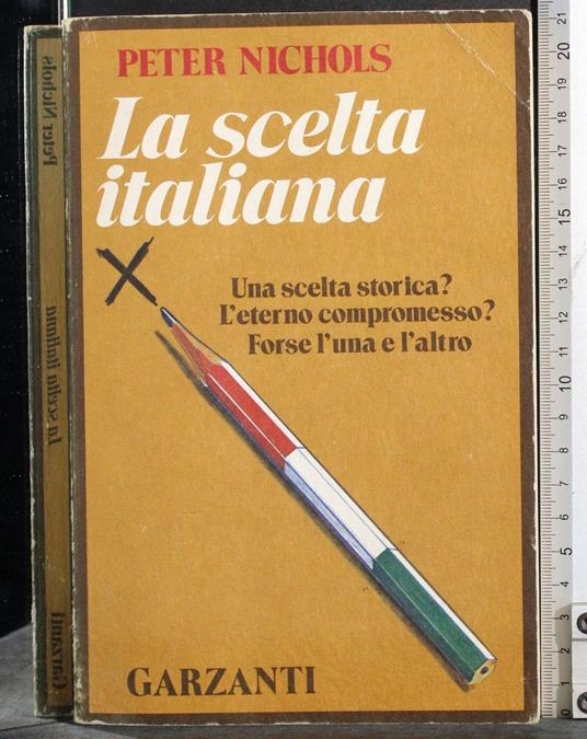 scelta italiana - Peter Nichols - copertina