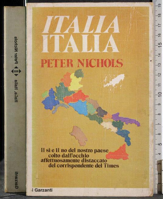 Italia Italia - Peter Nichols - copertina