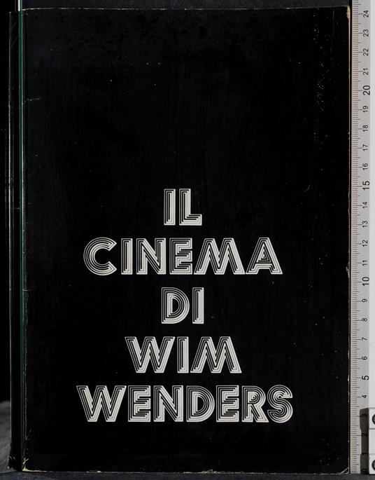 Il cinema di Wim Wenders - Giovanni Spagnoletti - copertina