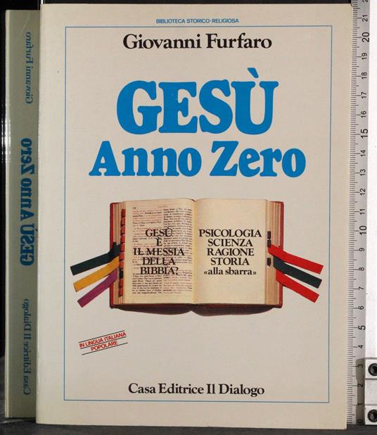 Gesù. Anno zero - Giovanna Furfaro - copertina