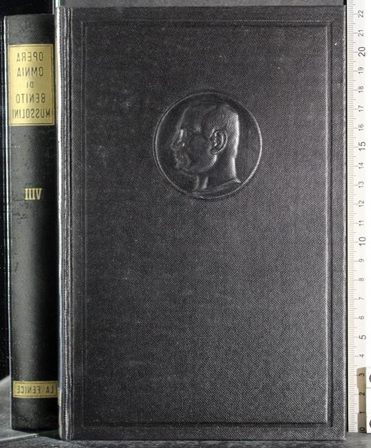 Opera omnia di Benito Mussolini. Vol VIII - copertina