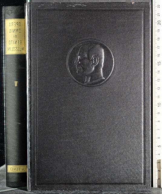 Opera omnia di Benito Mussolini. Vol V - copertina