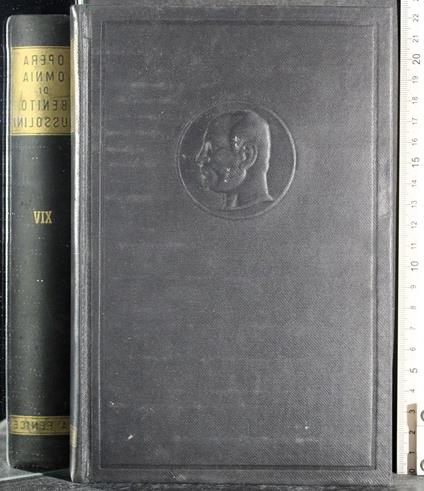 Opera omnia di Benito Mussolini. Vol XIV - copertina