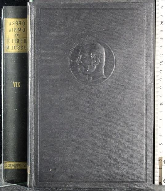 Opera omnia di Benito Mussolini. Vol XIV - copertina