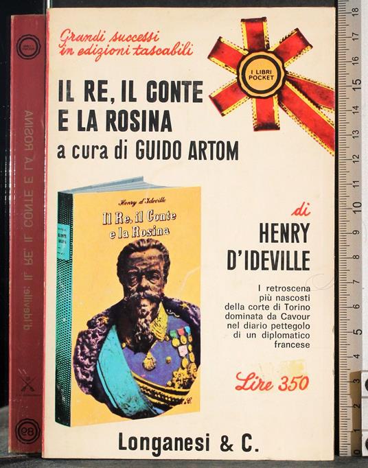 Il re, il conte e la Rosina - Henry D'Ideville - copertina