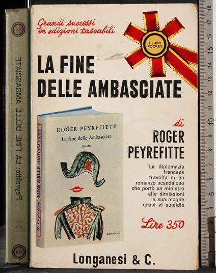 fine delle ambasciate - Roger Peyrefitte - copertina