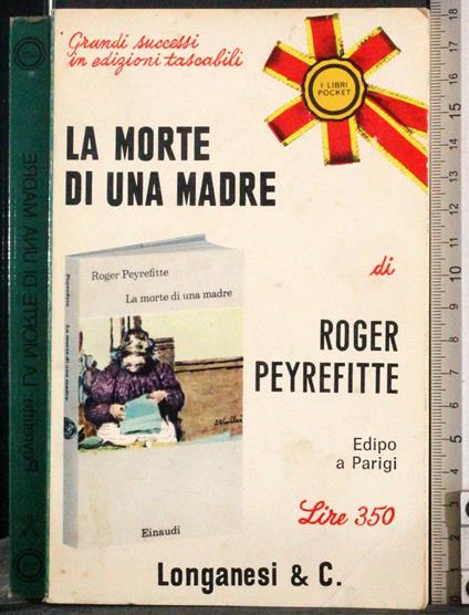morte di una madre - Roger Peyrefitte - copertina