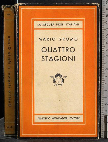 Quattro stagioni - Mario Gromo - copertina