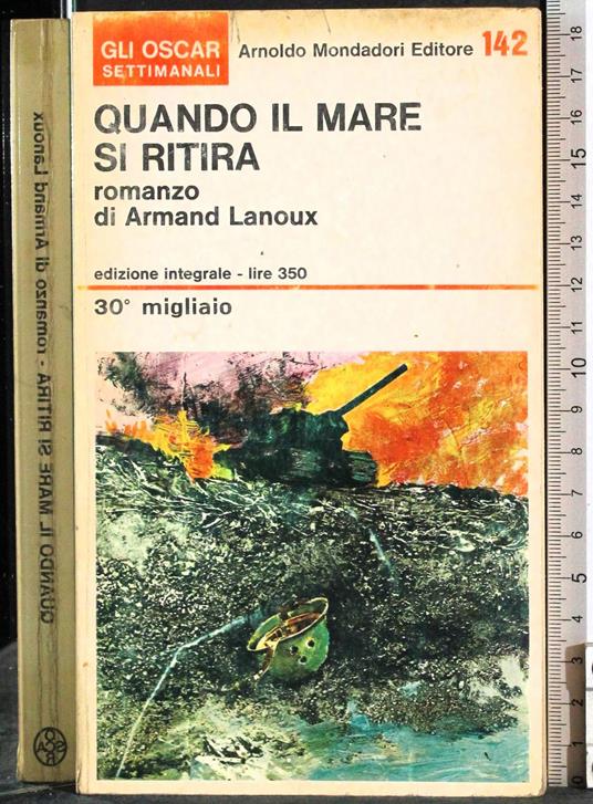 Quando il mare si ritira - Armand Lanoux - copertina