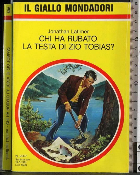 Chi ha rubato la testa di zio Tobias? - Jonathan Latimer - copertina