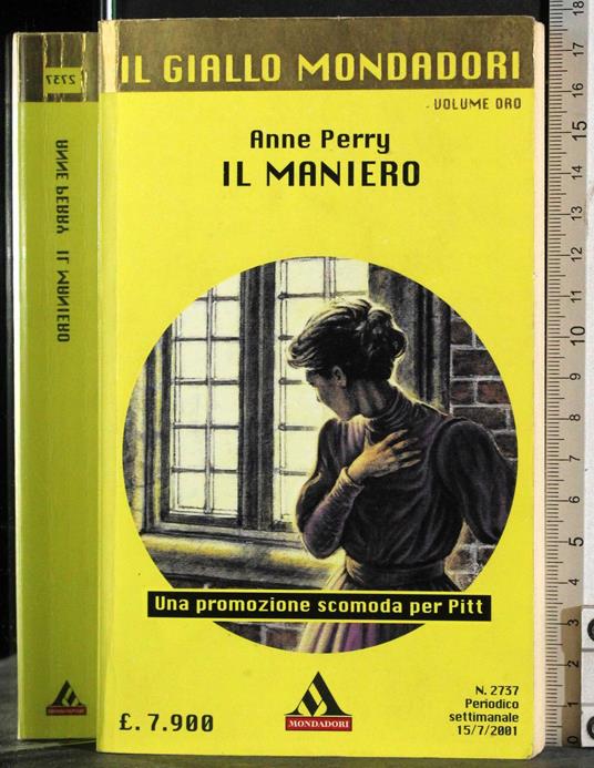 Il maniero - Anne Perry - copertina