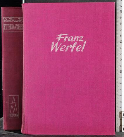 Bernadette - Franz Werfel - copertina