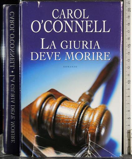 giuria deve morire - Carol O'Connell - copertina