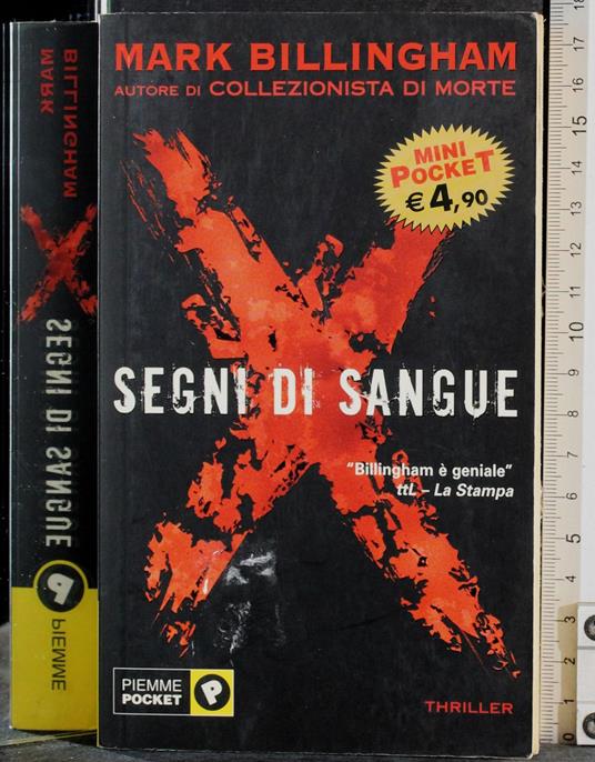 Segni di sangue - Mark Billingham - copertina