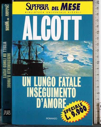 Un lungo fatale inseguimento d'amore - Louisa May Alcott - copertina