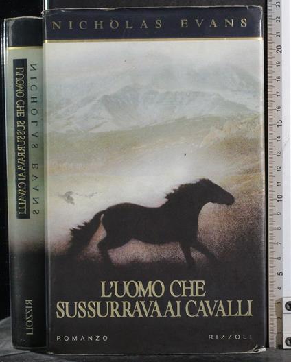 L' uomo che sussurra ai cavalli - Nicholas Evans - copertina
