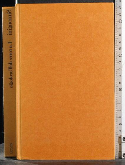 torre dell'orologio - Franco Simongini - copertina