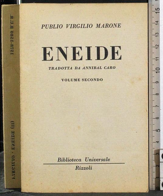 Eneide. Vol 2 - Publio Virgilio Marone - copertina