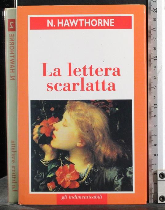 lettera scarlatta - Nathaniel Hawthorne - copertina