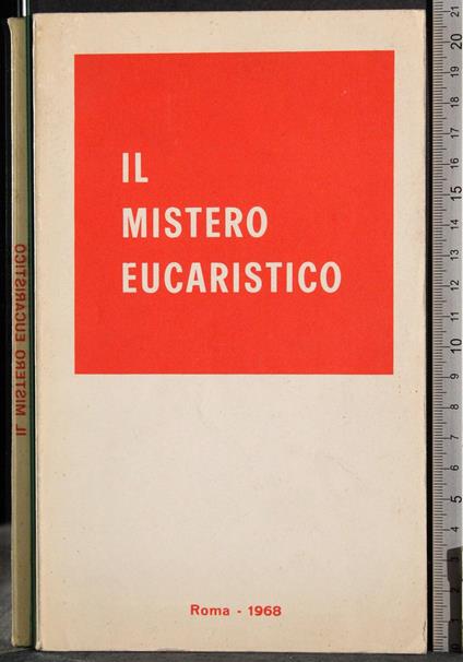 Il mistero eucaristico - copertina