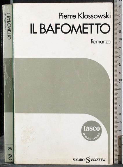 Il bafometto - Pierre Klossowski - copertina